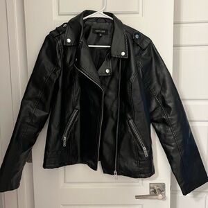 Great condition fake Leather Jacket (everything must go)